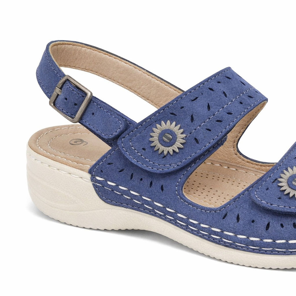 Ladies Sandals Navy Blue