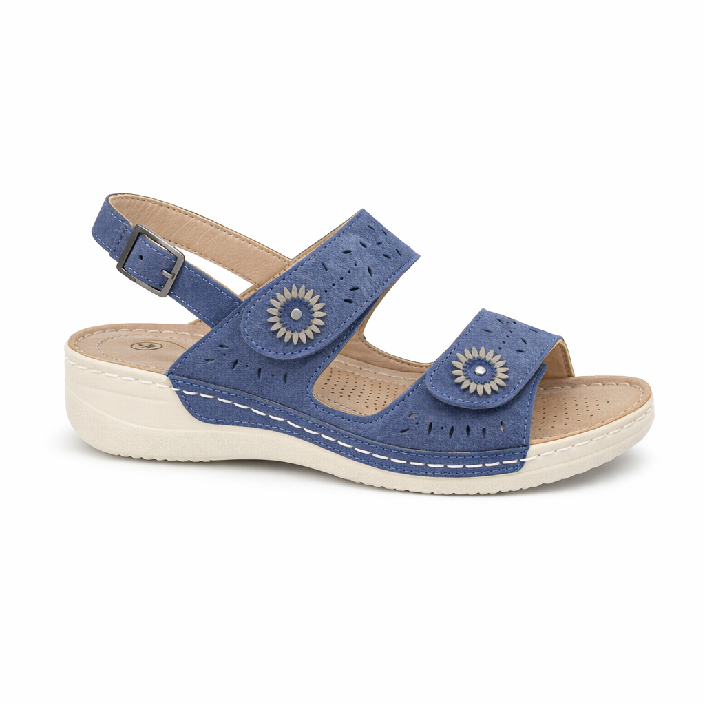 Ladies Sandals Navy Blue