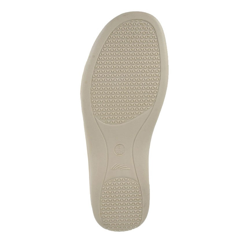 Ladies Cross Strap Sandals Beige