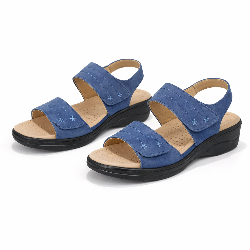 Ladies Sandals Navy Blue