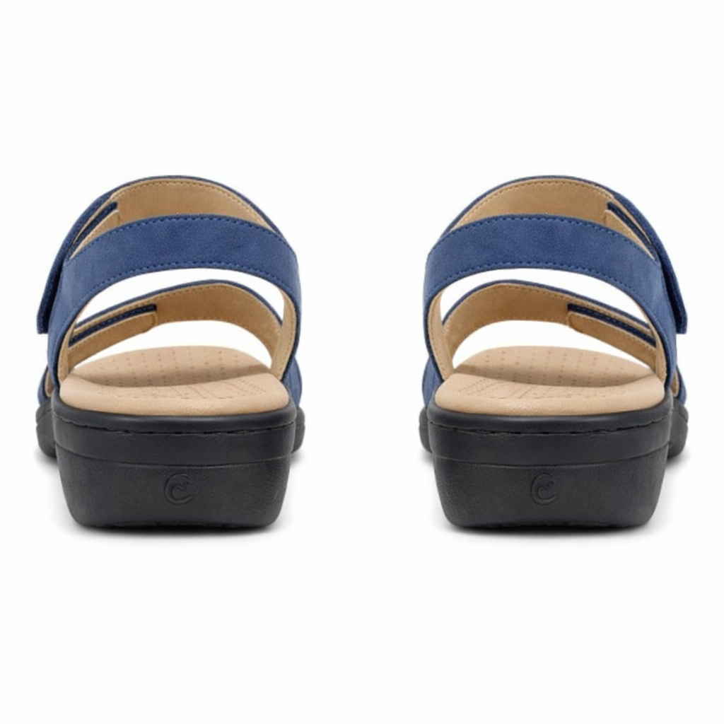 Ladies Sandals Navy Blue