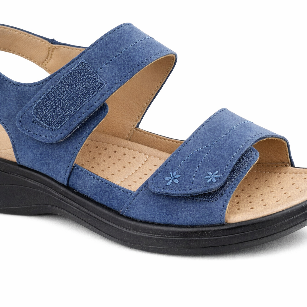 Ladies Sandals Navy Blue