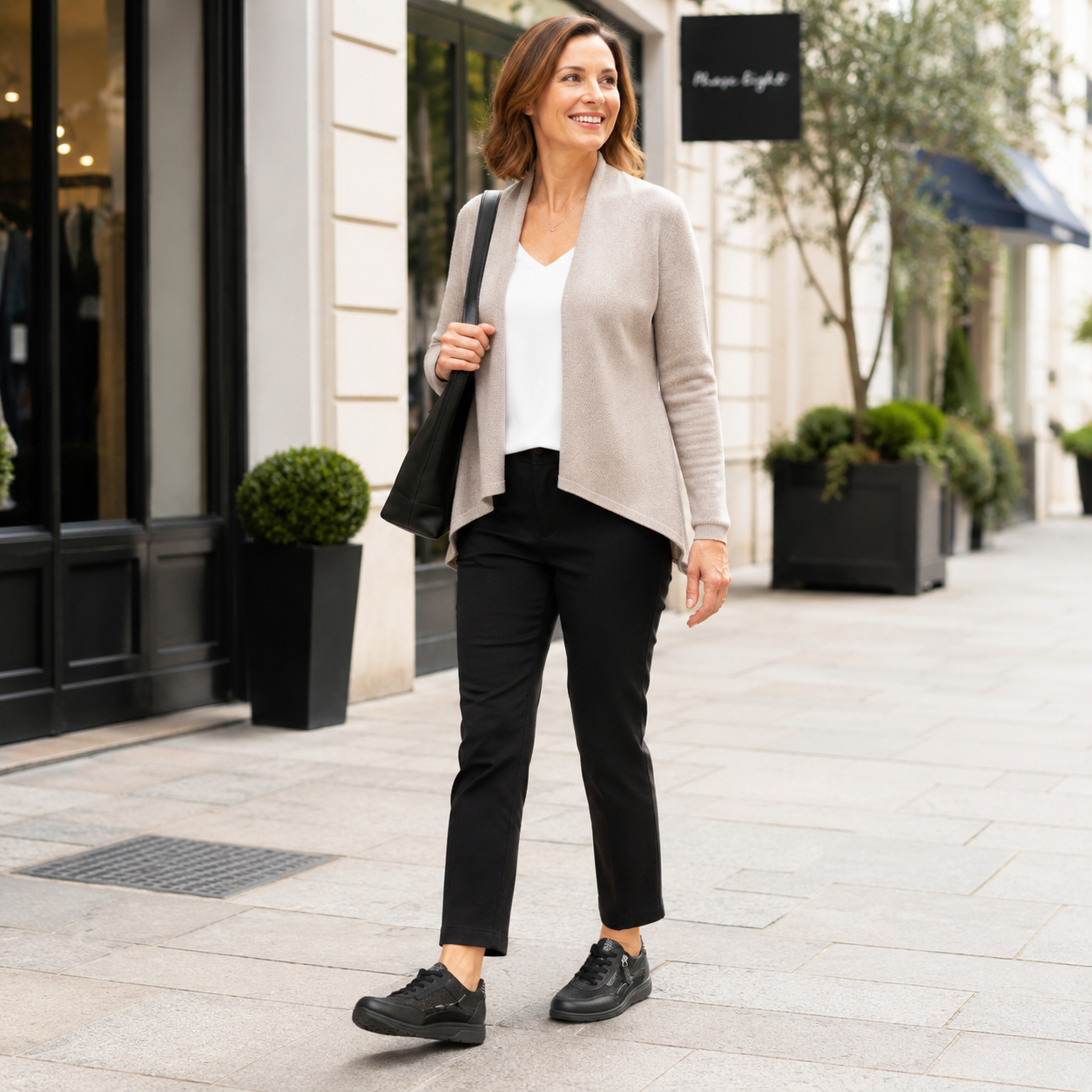 L560A Ladies Shoes Black