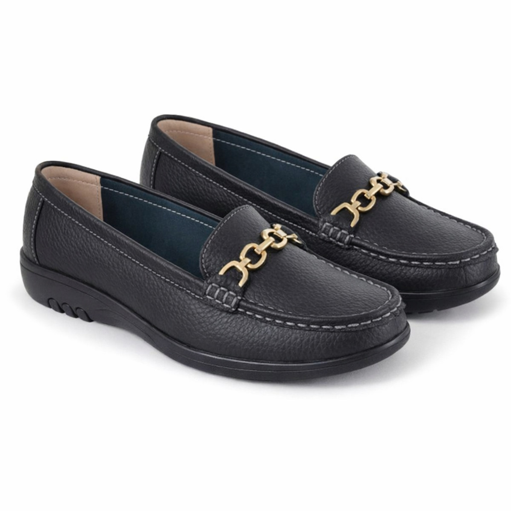 Ladies Loafers Black