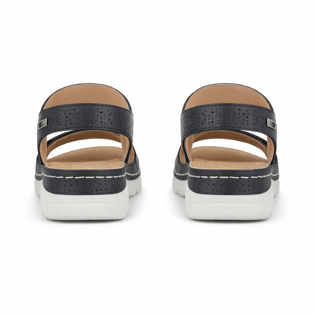 Boulevard L844 Womens Slingback Sandals Black