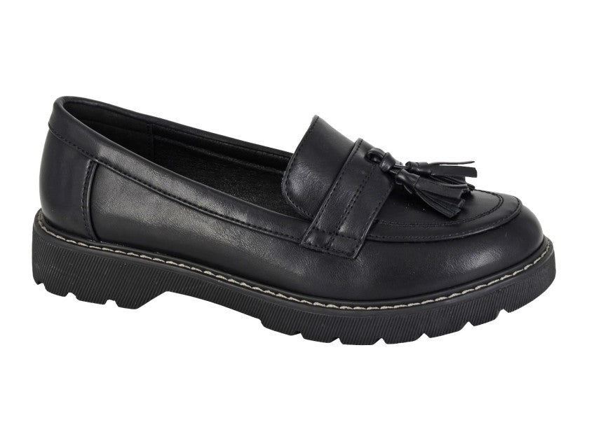 Ladies Loafers Black