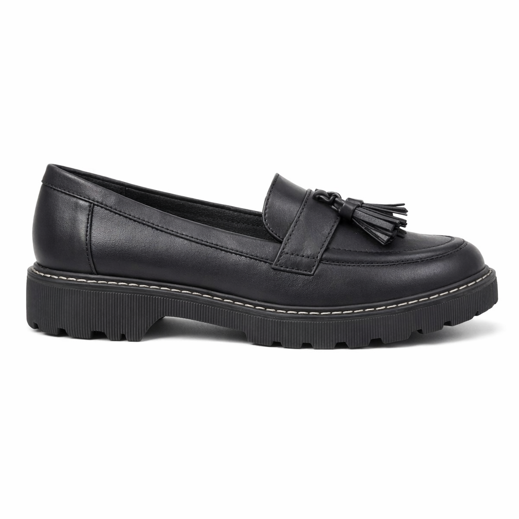 Ladies Loafers Black