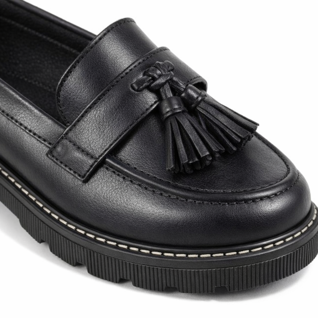 Ladies Loafers Black