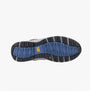CAT ELMORE Mens Safety Trainers Trainers Navy sole view with textured rubber and EVA material.