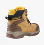 CAT STRIVER XL 6 Mens Hiker Safety Boots Honey side view showcasing leather upper and rubber sole.