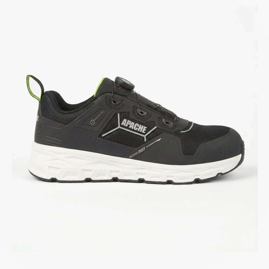 Apache Chatham Unisex Composite Toe Safety Trainers Black