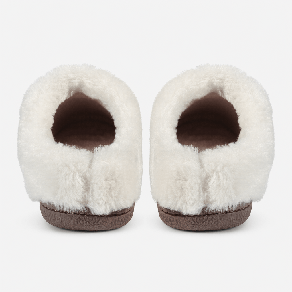 Jo & Joe ALNWICK Womens Moccasin Slippers Chocolate