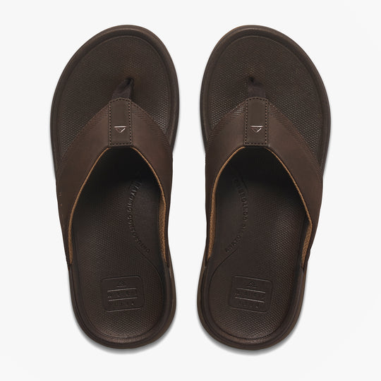 Reef CUSHION NORTE Mens Flip-flops Dark Brown