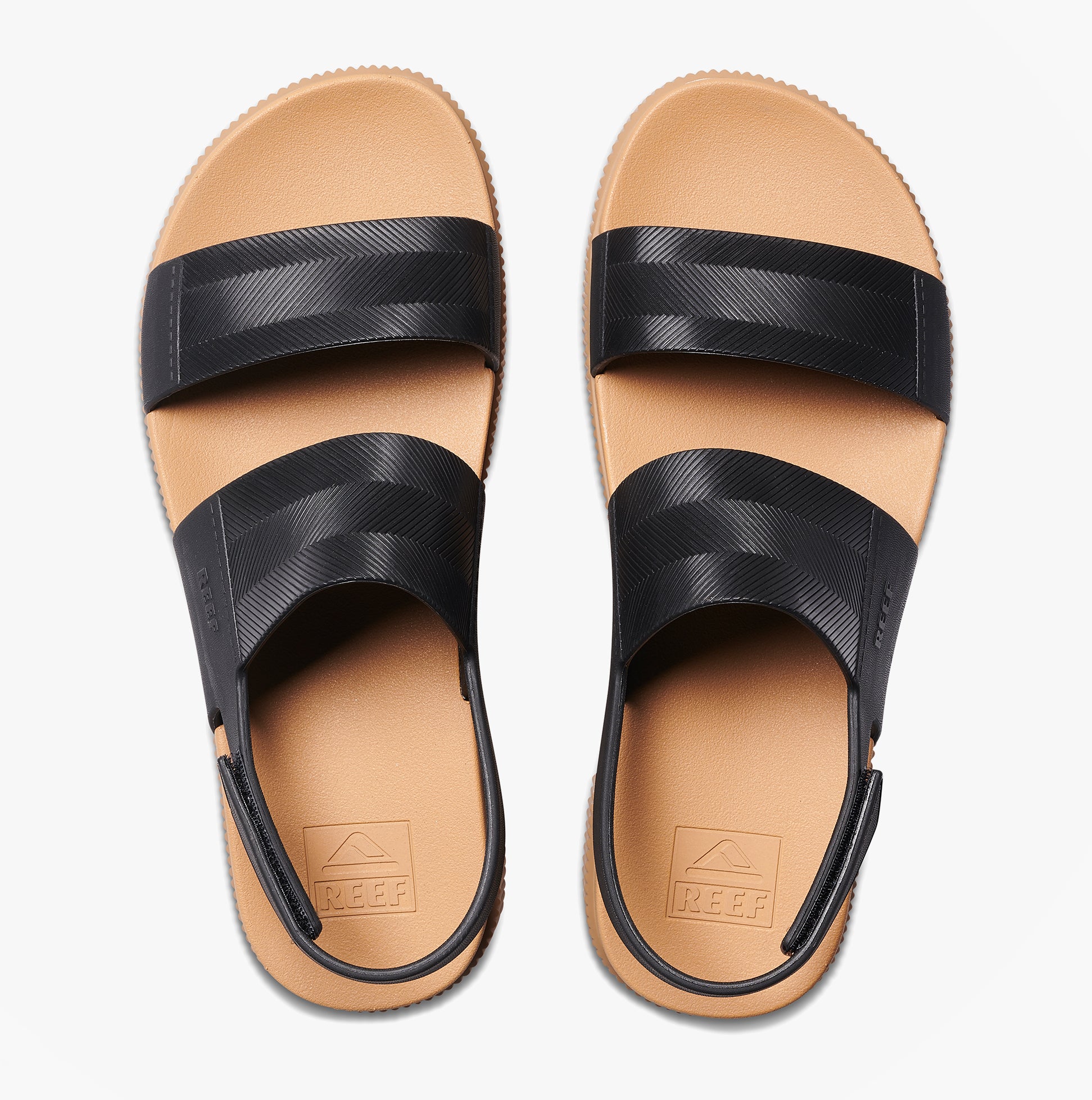 Reef WATER VISTA HIGHER Womens Sandals Black/Tan