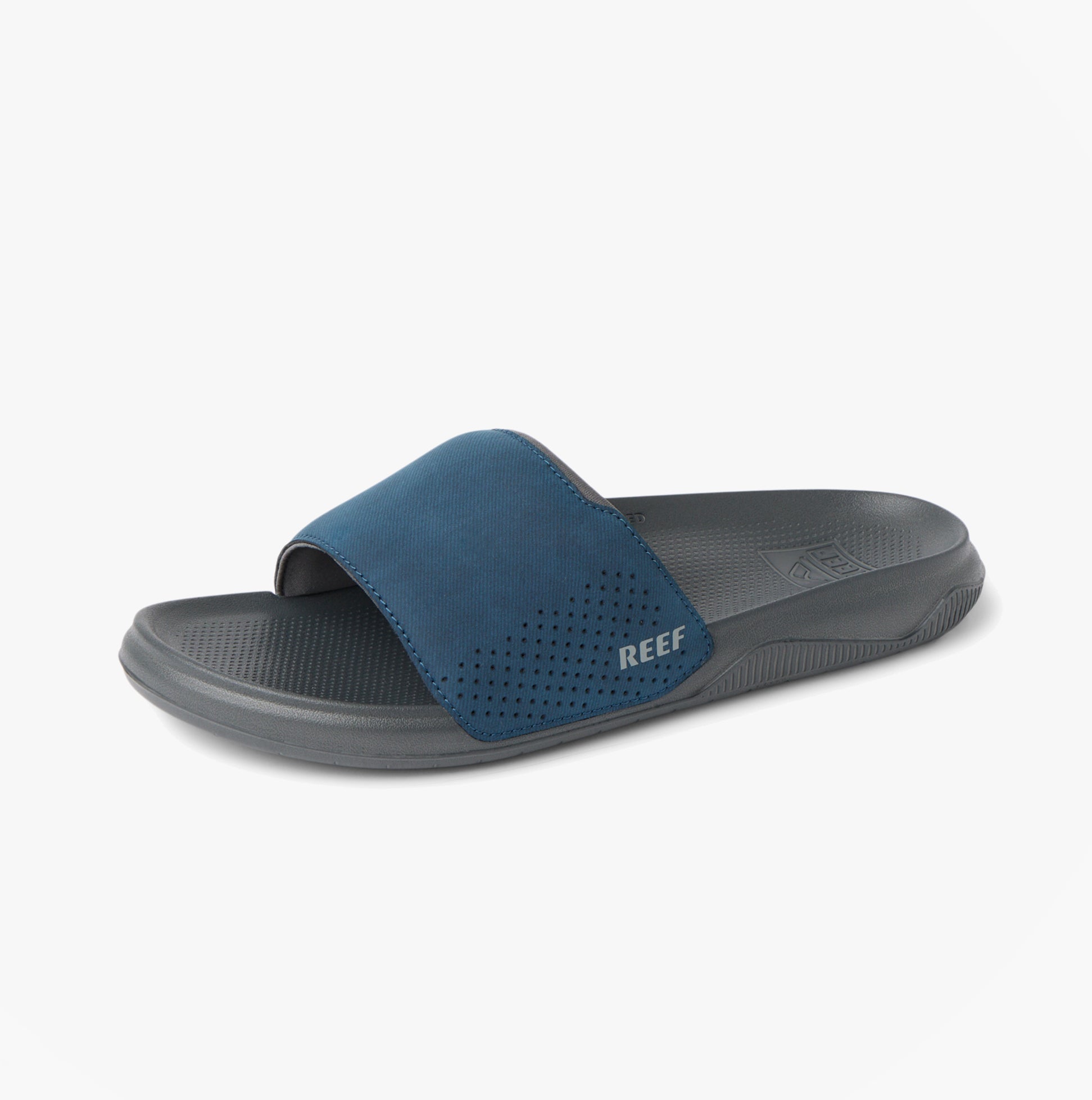Reef TAILSLIDE Mens Sliders Grey/Navy