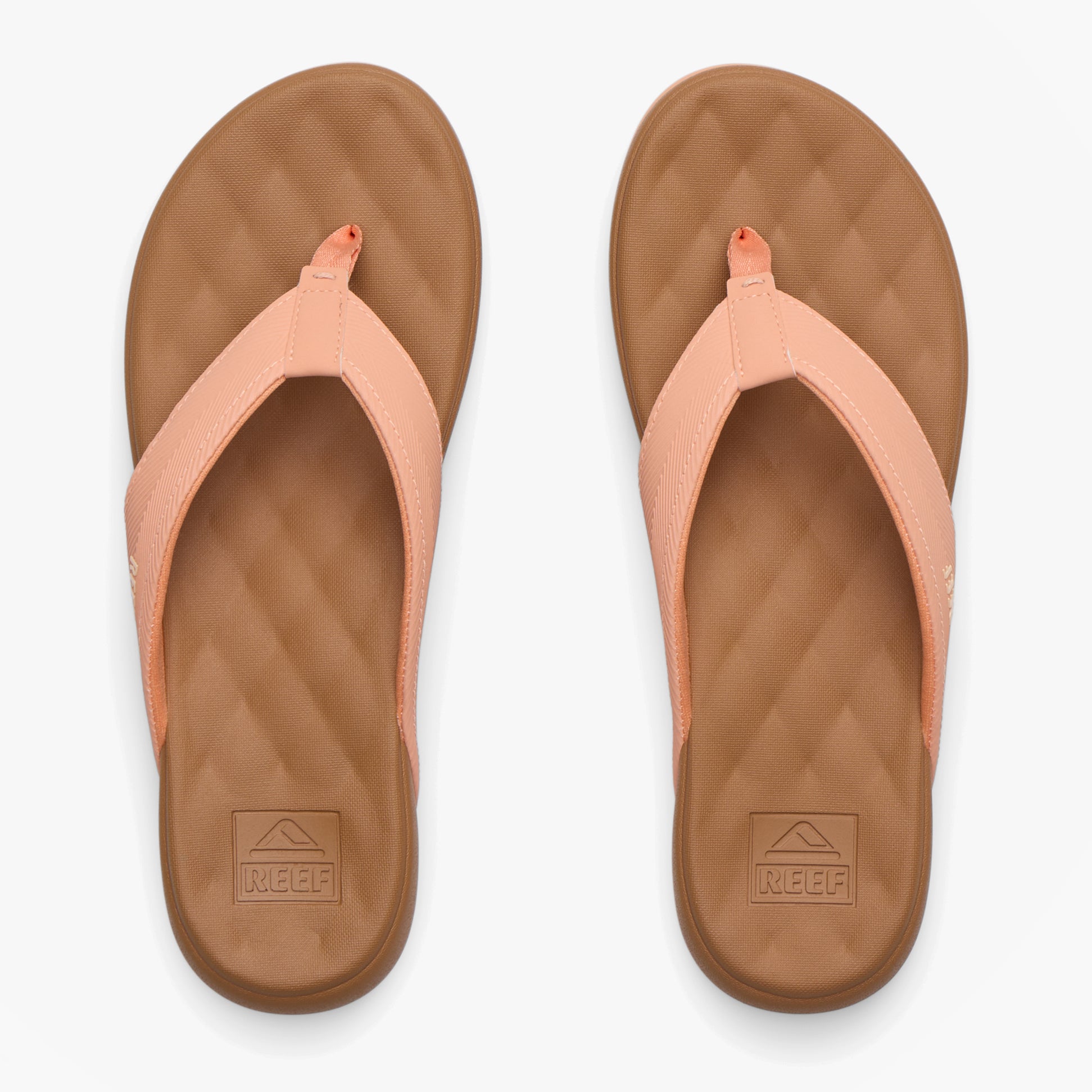 Reef CUSHION MELODY Womens Toe-Post Sandals Canyon Sunset/Lion