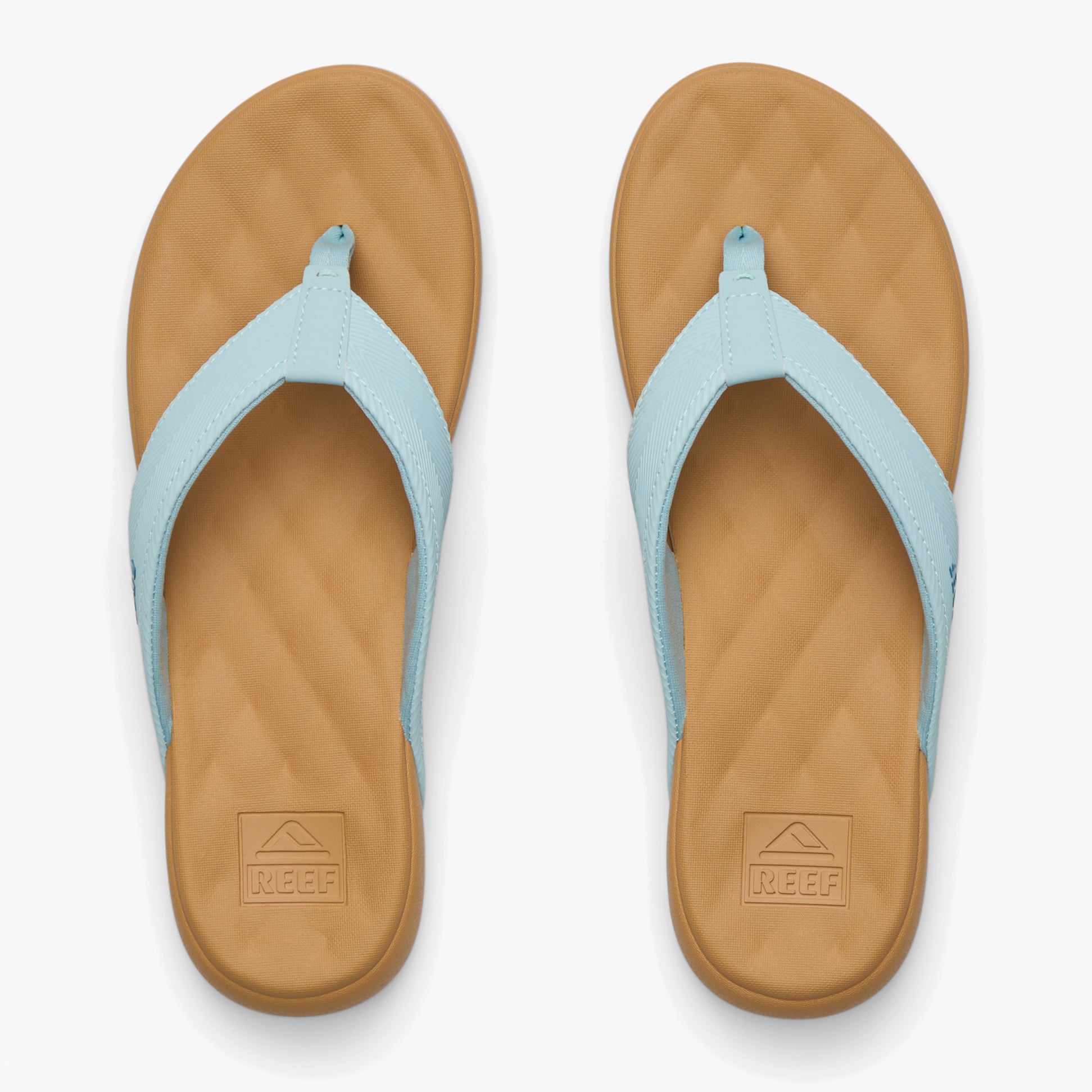 Reef CUSHION MELODY Womens Toe-Post Sandals Blue Haze/Doe