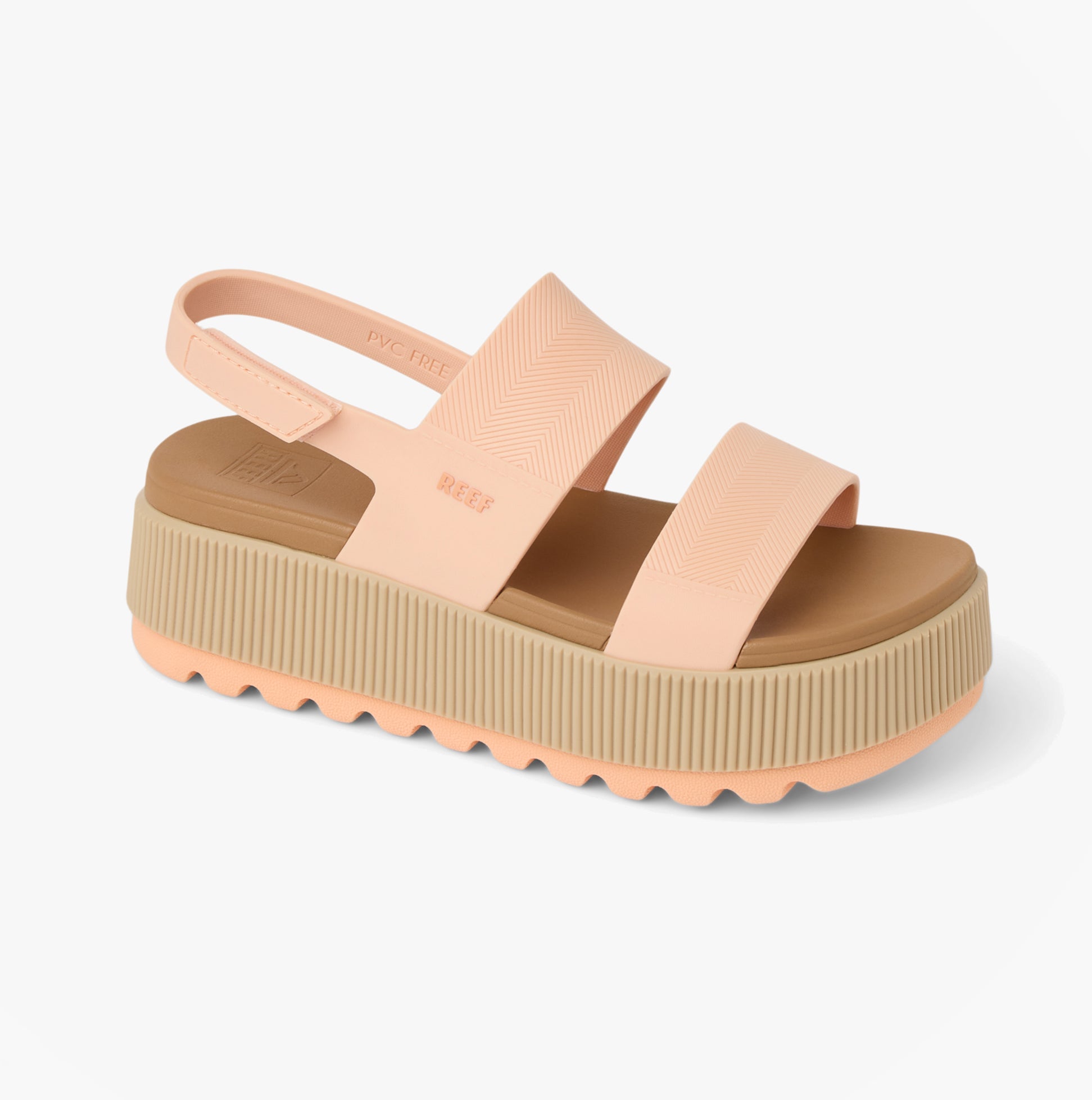 Reef WATER VISTA HIGHER Womens Platform  Sandals Bellini/Tan