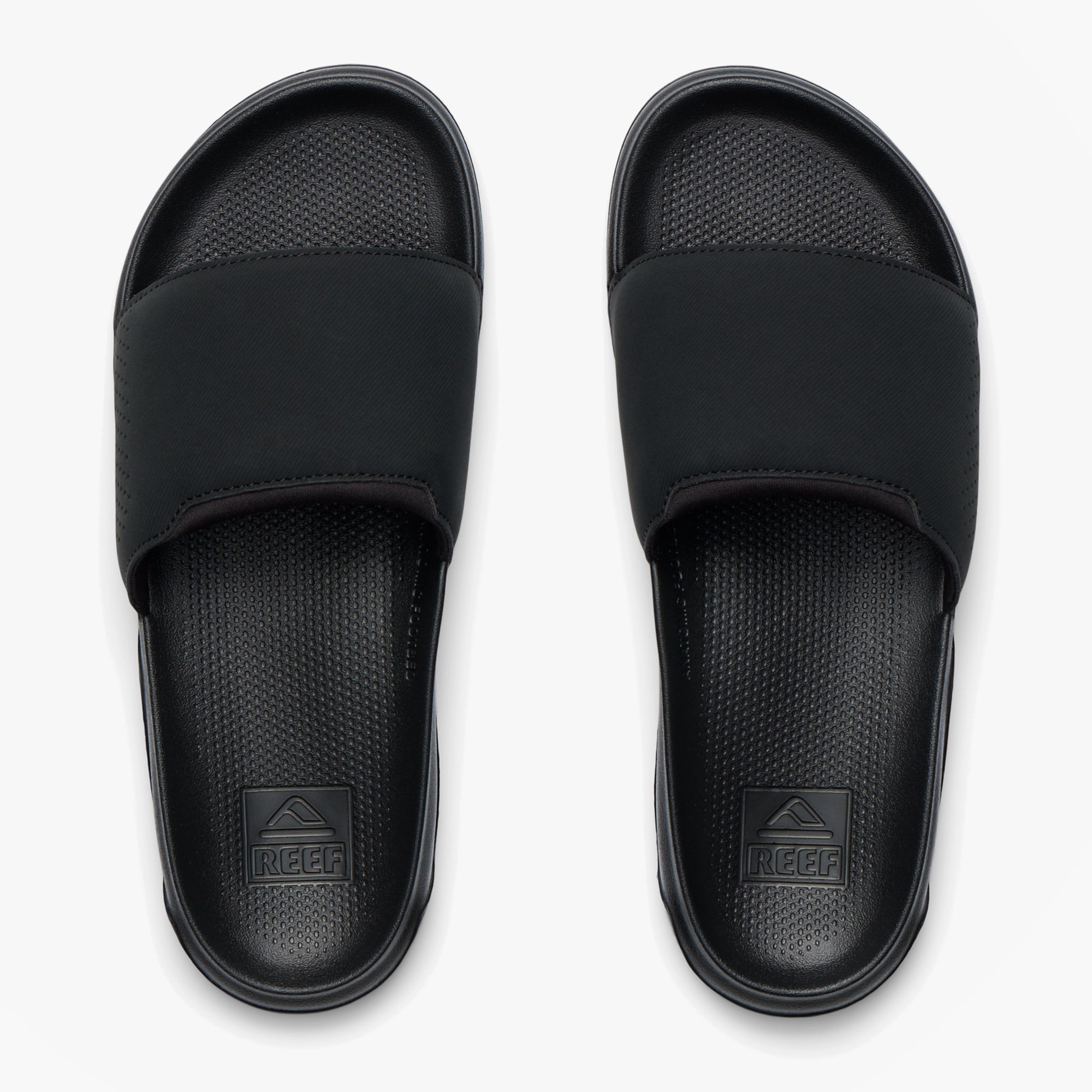 Reef TAILSLIDE Mens Sliders Black