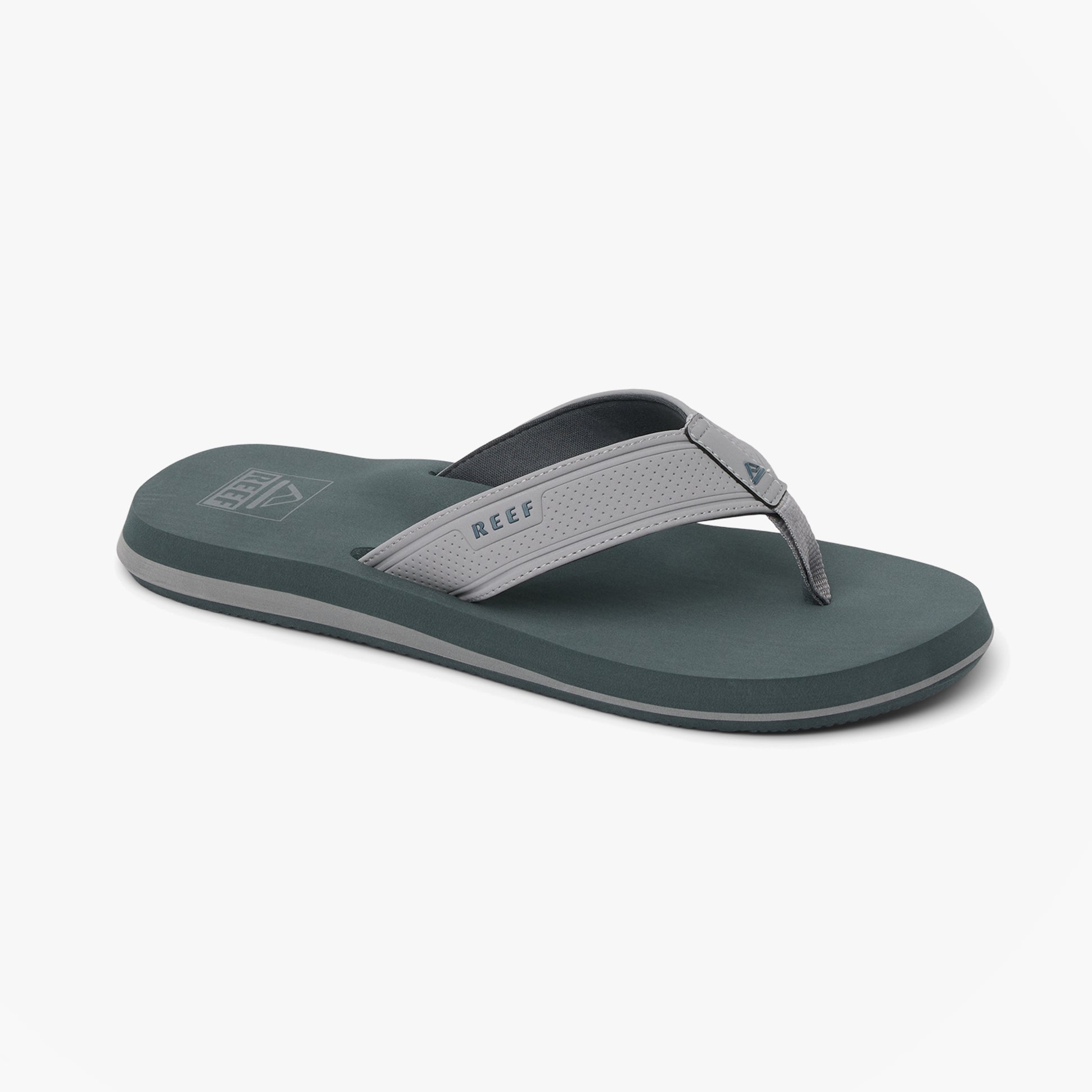 Reef THE LAYBACK Mens Toe-Post Sandals Grey