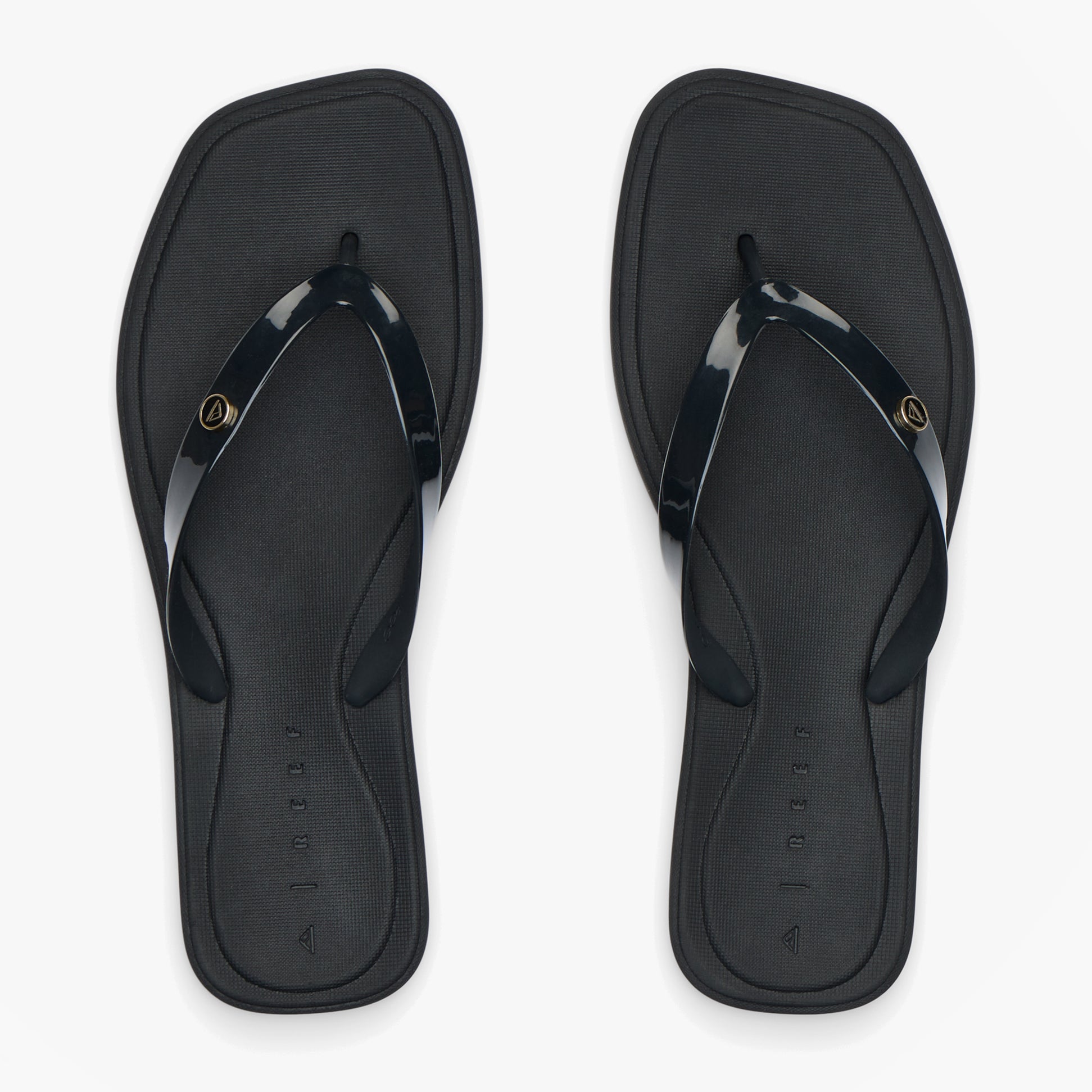 Reef SOLAYE Womens Toe-Post Sandals Black