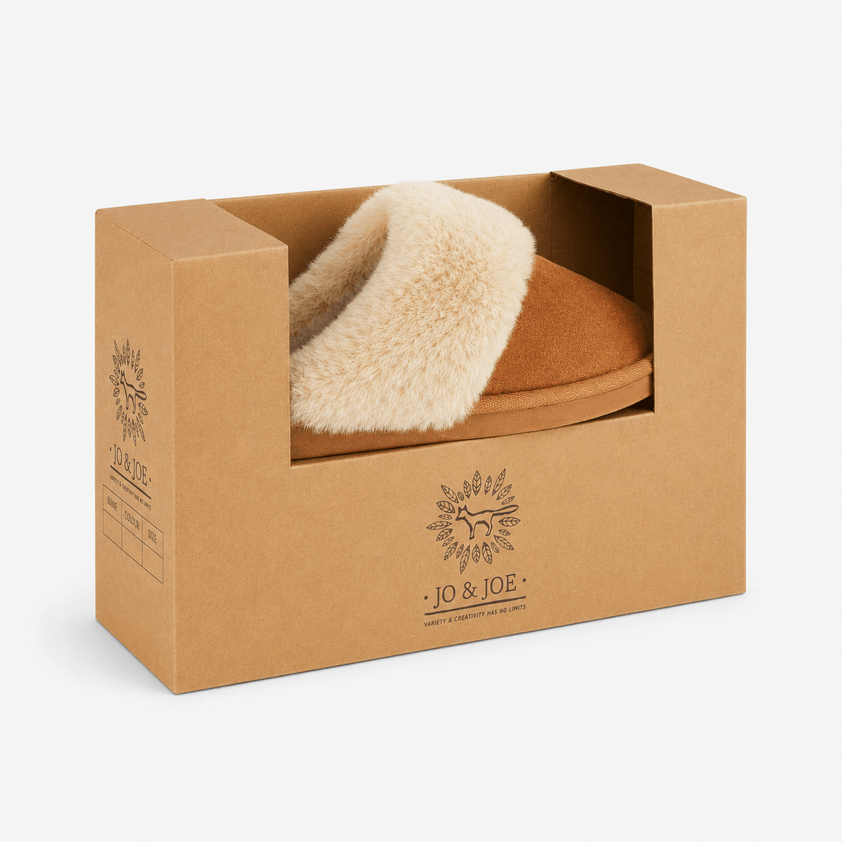 Jo & Joe CRATHIE Womens Mule Slippers Cognac
