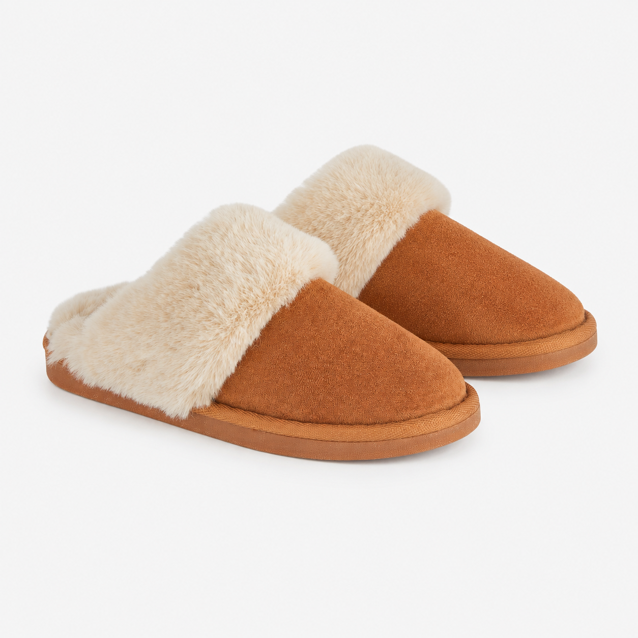 Jo & Joe CRATHIE Womens Mule Slippers Cognac