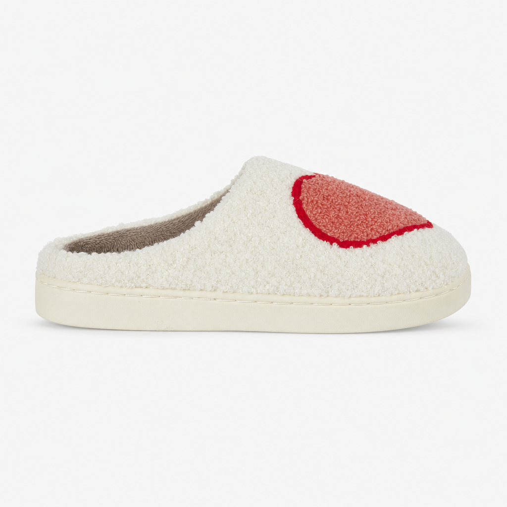 Jo & Joe AMOUR Womens Mule Slippers Cream