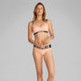 Calvin Klein INTENSE POWER Womens Bralette Papaya Punch front view showcasing soft moulded cups and adjustable straps.