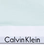 Calvin Klein MODERN COTTON Unlined Bralette Womens Island Reef close-up view showing soft fabric and logo detail.