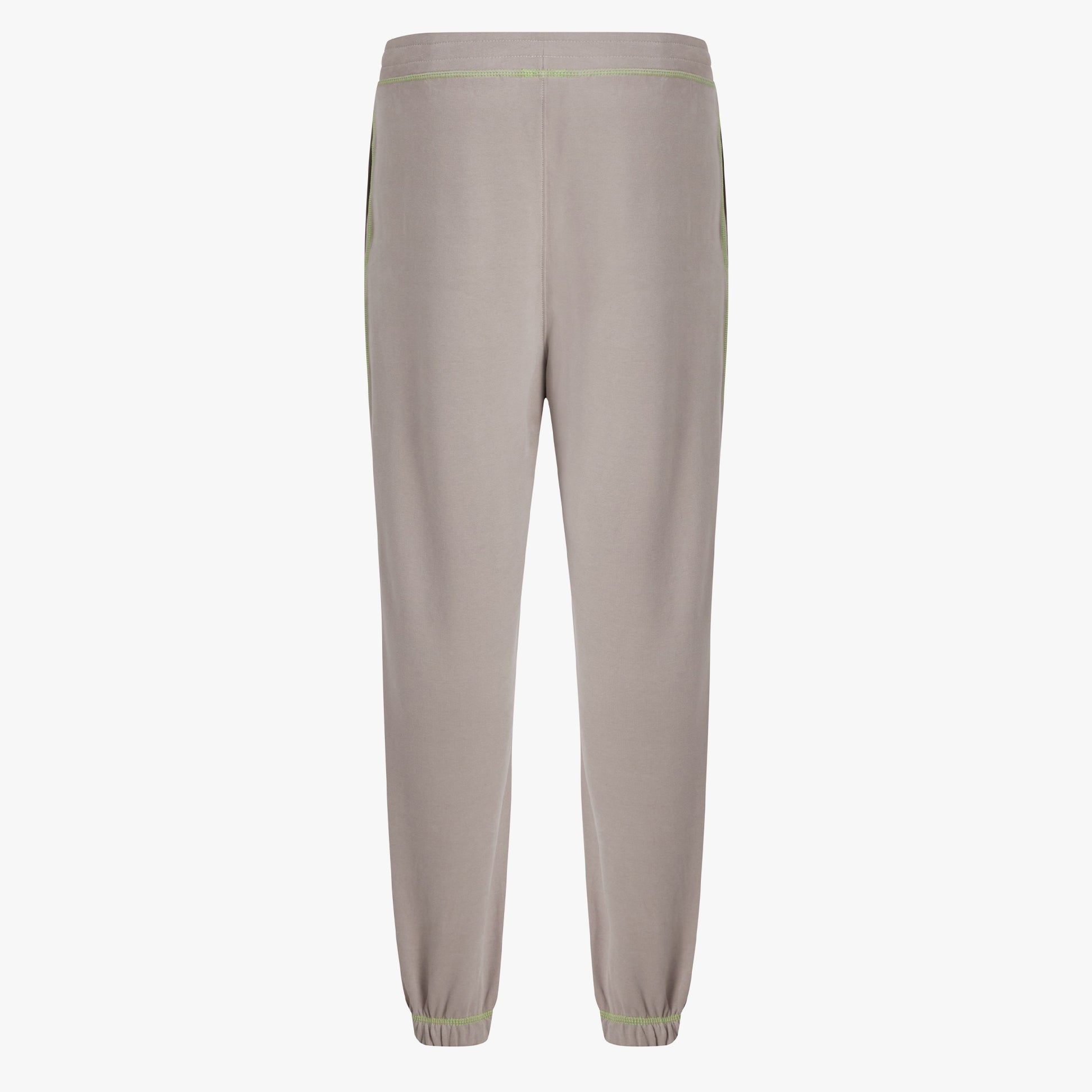 Calvin Klein FUTURE SHIFT Mens Lounge Joggers Satelite back view, lightweight cotton, elasticated cuffs, accent topstitch detail.
