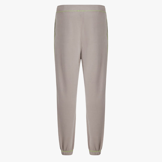 Calvin Klein FUTURE SHIFT Mens Lounge Joggers Satelite back view, lightweight cotton, elasticated cuffs, accent topstitch detail.