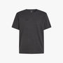 Calvin Klein INTENSE POWER Mens Crew Neck Grey front view showing short sleeves and logo on chest.