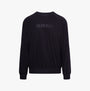 Calvin Klein INTENSE POWER Mens Sweatshirt Black back view showcasing logo and long sleeves.