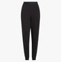 Calvin Klein INTRINSIC Womens Joggers Black front view showcasing comfortable fit and elastic waistband.