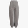 Calvin Klein JOGGER PA7 Womens Joggers Charcoal Gray front view, featuring a comfortable, machine washable design.