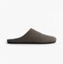 Calvin Klein HOME SLIPPER MULE Mens Slippers Multicoloured side view of grey felt mule slipper.