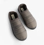 Calvin Klein HOME SLIPPER RIPSTOP Mens Slippers Multicoloured top view of lightweight full slippers in brown.