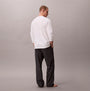 Calvin Klein LS TEE PANT SET Mens Multicoloured back view featuring long sleeve tee and patterned pants