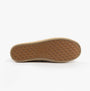 Calvin Klein ESPADRILLE Mens Canvas Shoes Weathered Teak bottom view showing rubber sole with CK logo