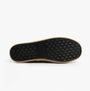 Calvin Klein ESPADRILLE Mens Canvas Shoes Ck Black bottom view of shoe sole showcasing design and texture.