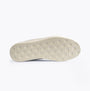 Calvin Klein CLASSIC CUPSOLE Womens Trainers Bright White/Black bottom view, showing sole detail and traction pattern.