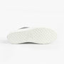 Calvin Klein VULC FLATFORM LOW Womens Trainers Black/Bright White bottom view outsole detail