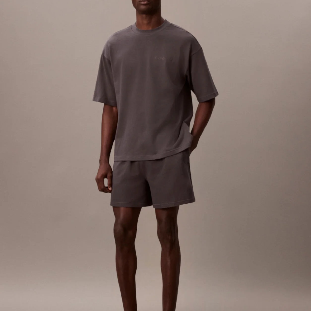 SS T-SHIRT SHORT SET Mens Pyjama Set Forged Iron