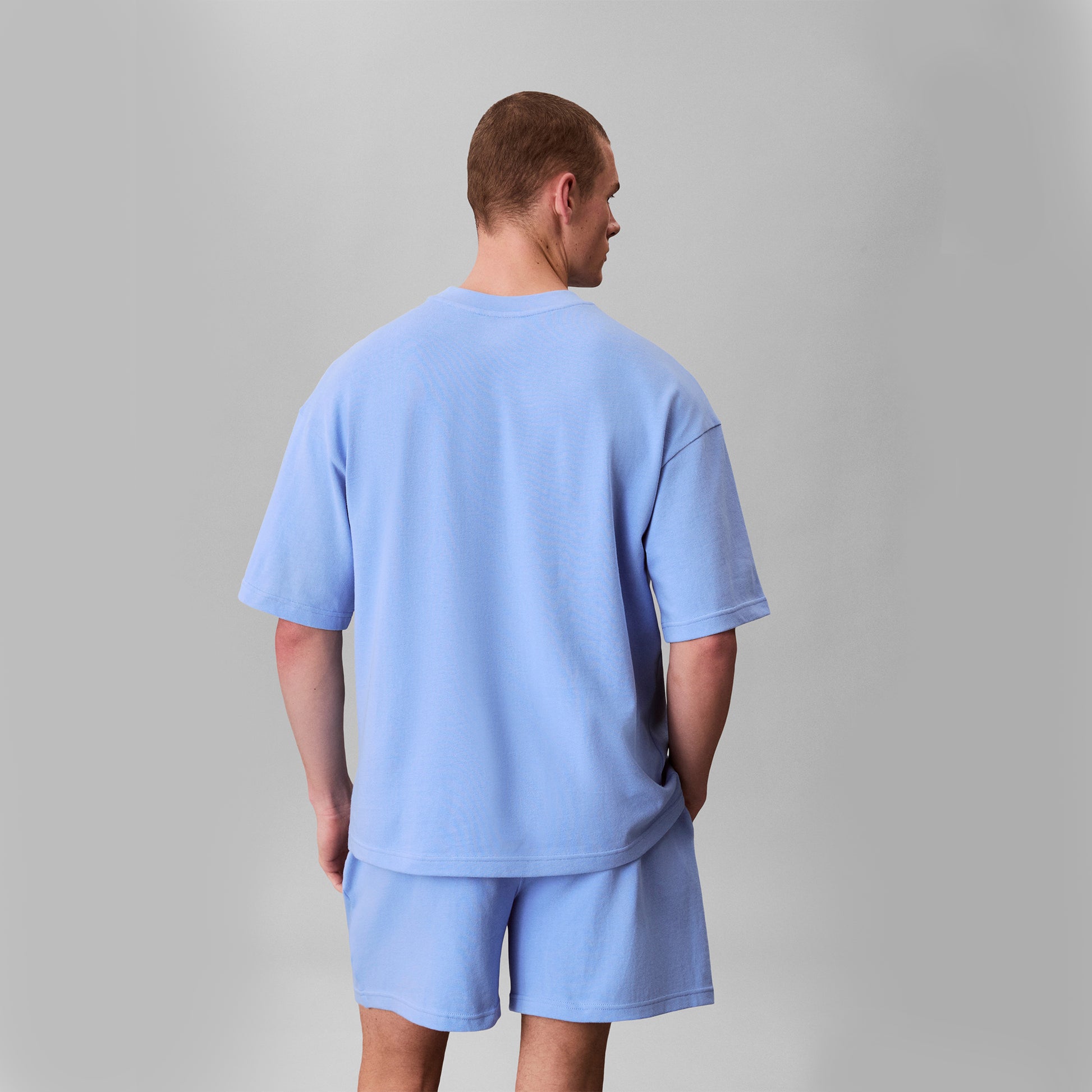 Calvin Klein SS TEE Mens Loungewear Blue Descent