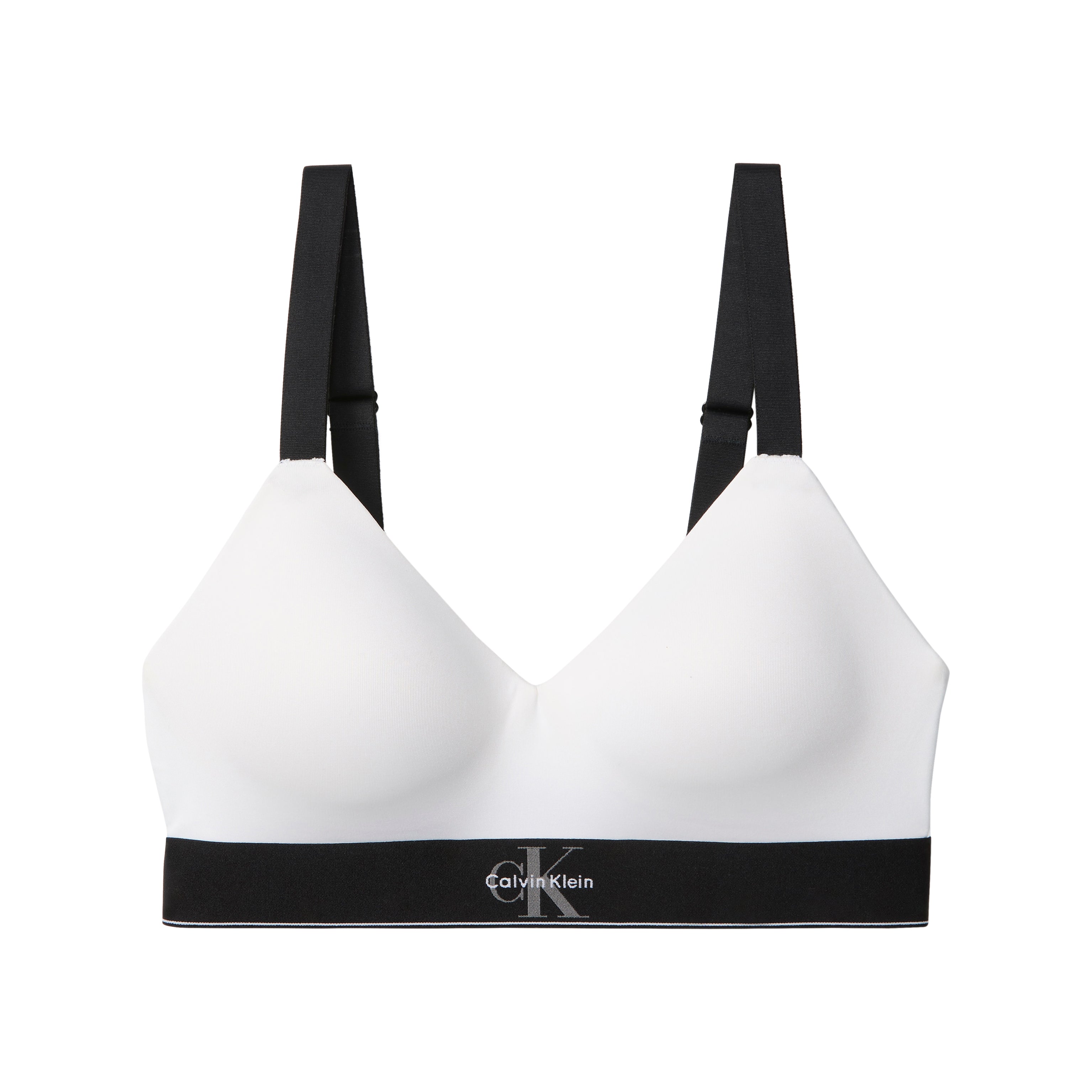 Calvin Klein LIGHTLY LINED BRALETTE Womens Bralette White