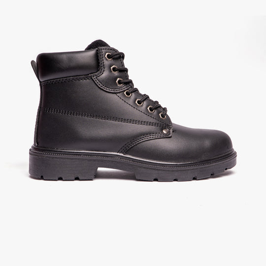 Centek FS331 Unisex Leather Safety Boots Black