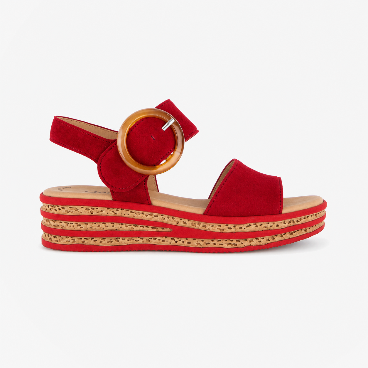 Gabor ANDRE Womens Ankle Strap Sandals Chilli