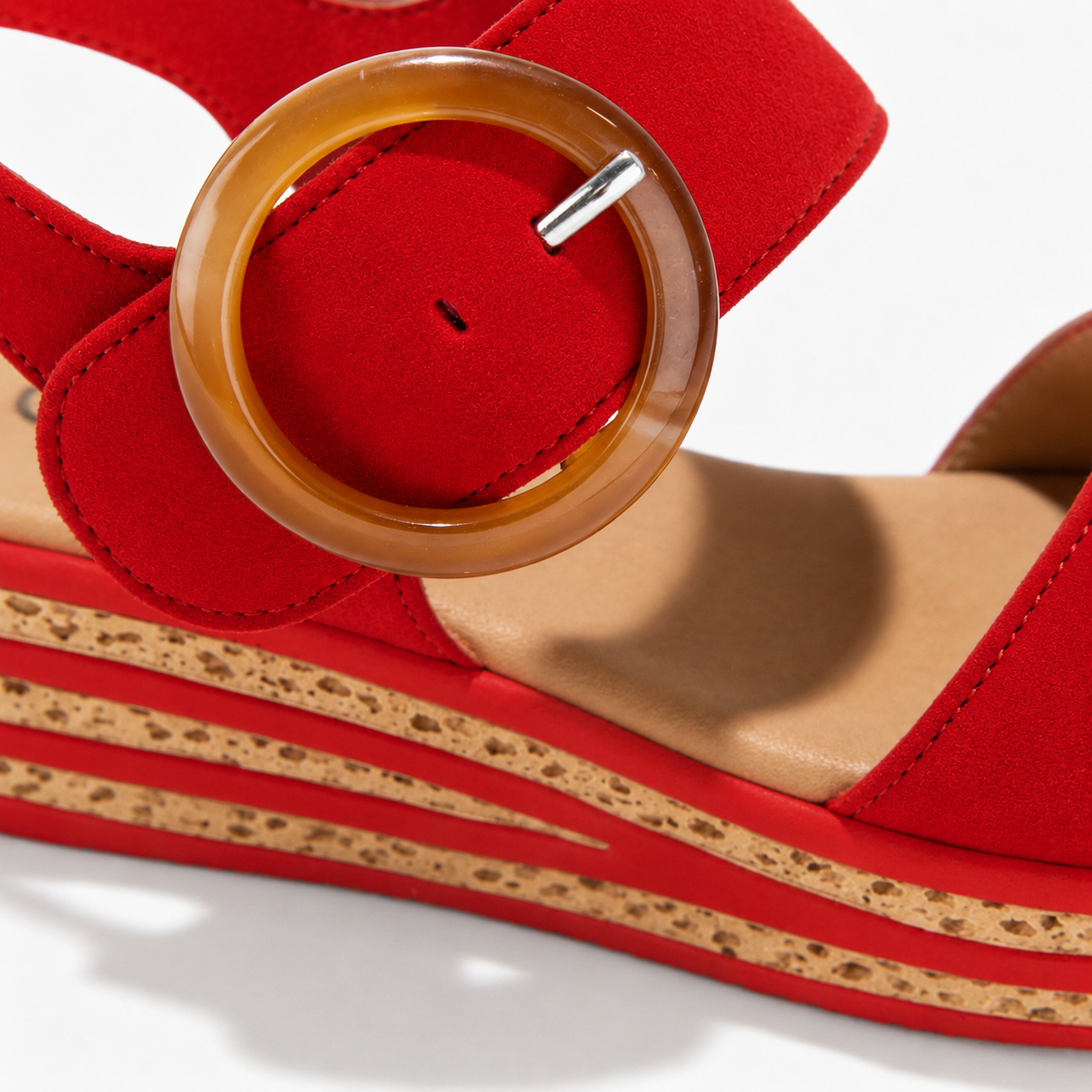Gabor ANDRE Womens Ankle Strap Sandals Chilli