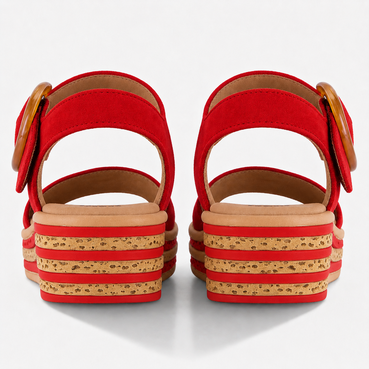 Gabor ANDRE Womens Ankle Strap Sandals Chilli